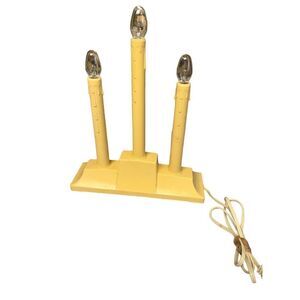 Vintage dripping candle candelabra plug in